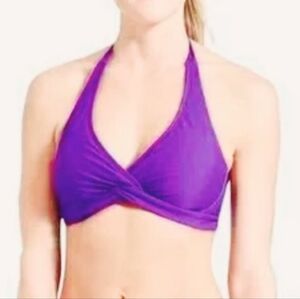 Athleta Tara Twist Bikini Swim Top Size 34 B/C Pink #964869